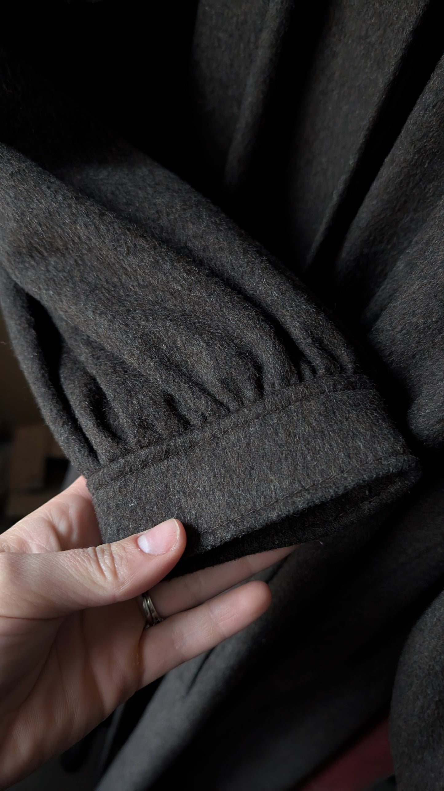 Manteau rare en laine T36