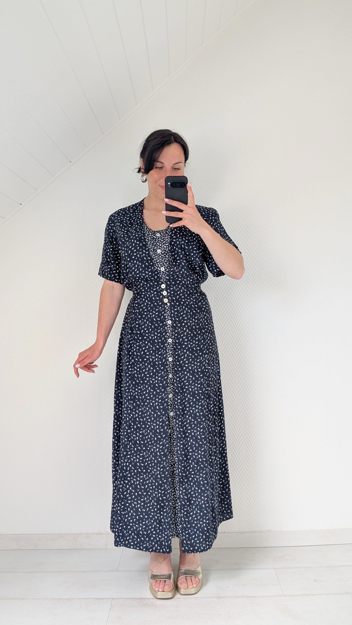 Robe viscose 1990 T40-42
