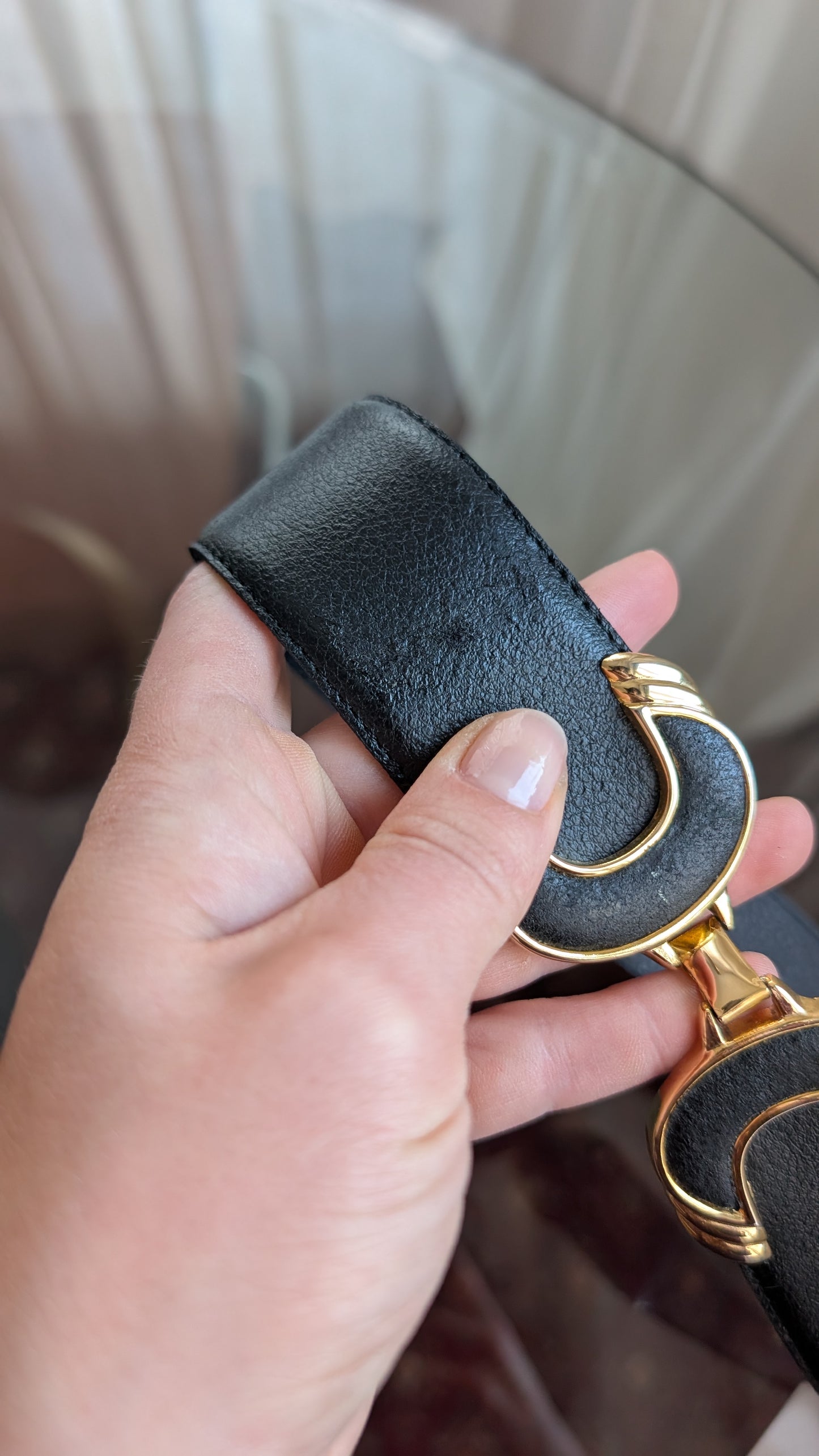 Ceinture cuir T40-42