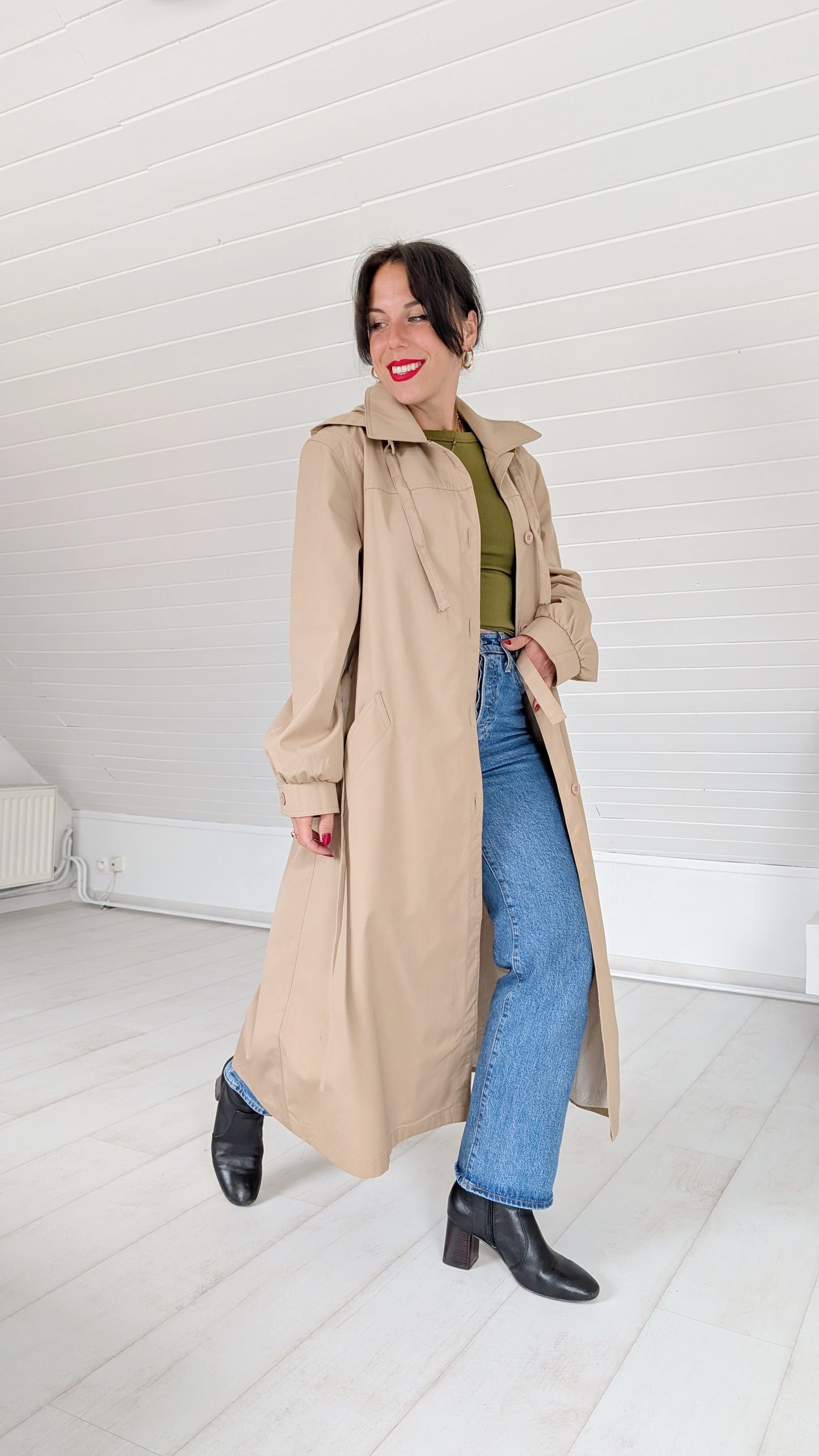 Trench London Fog 70s T38-40-42