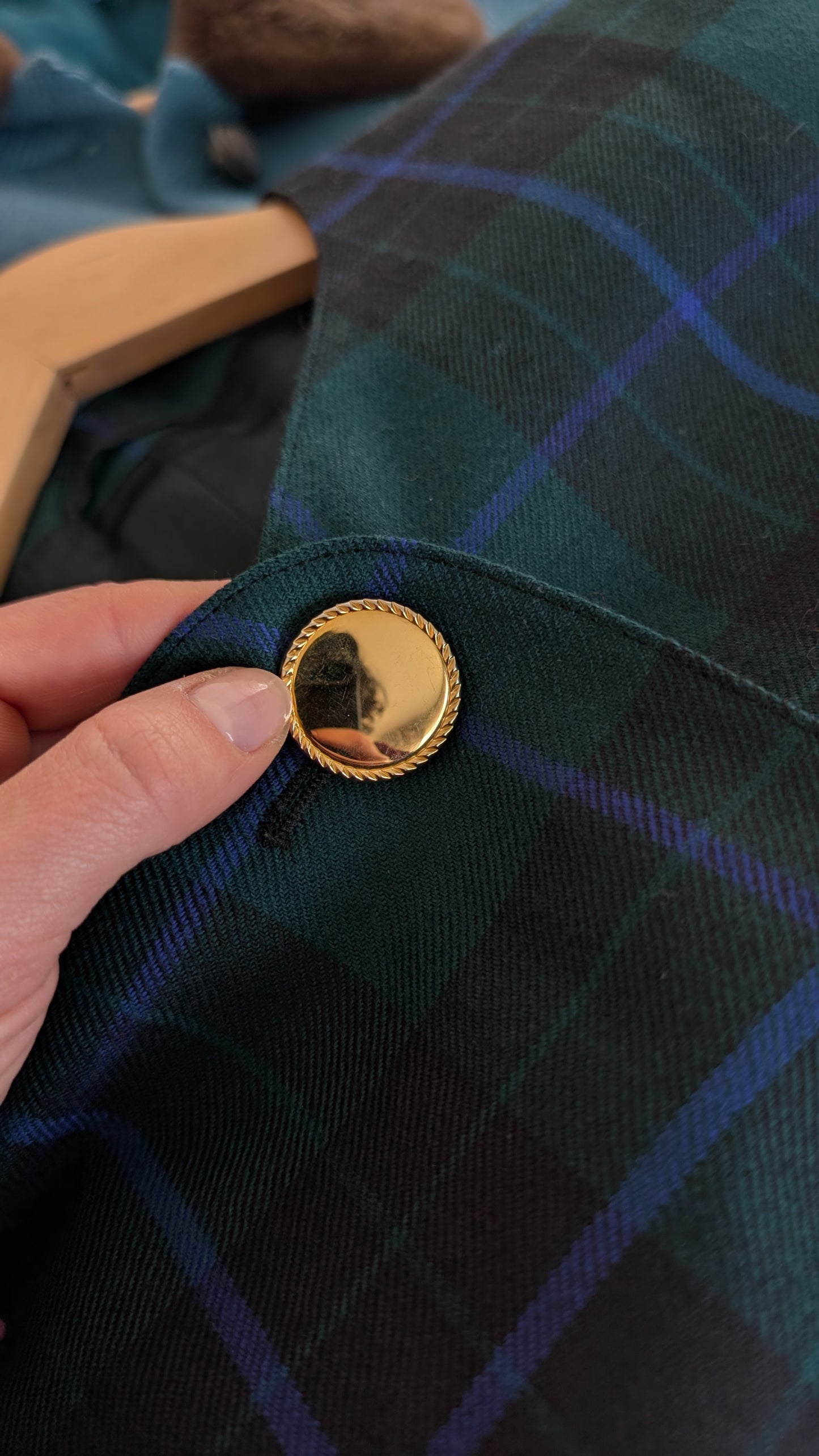 Blazer 80s pure laine T42