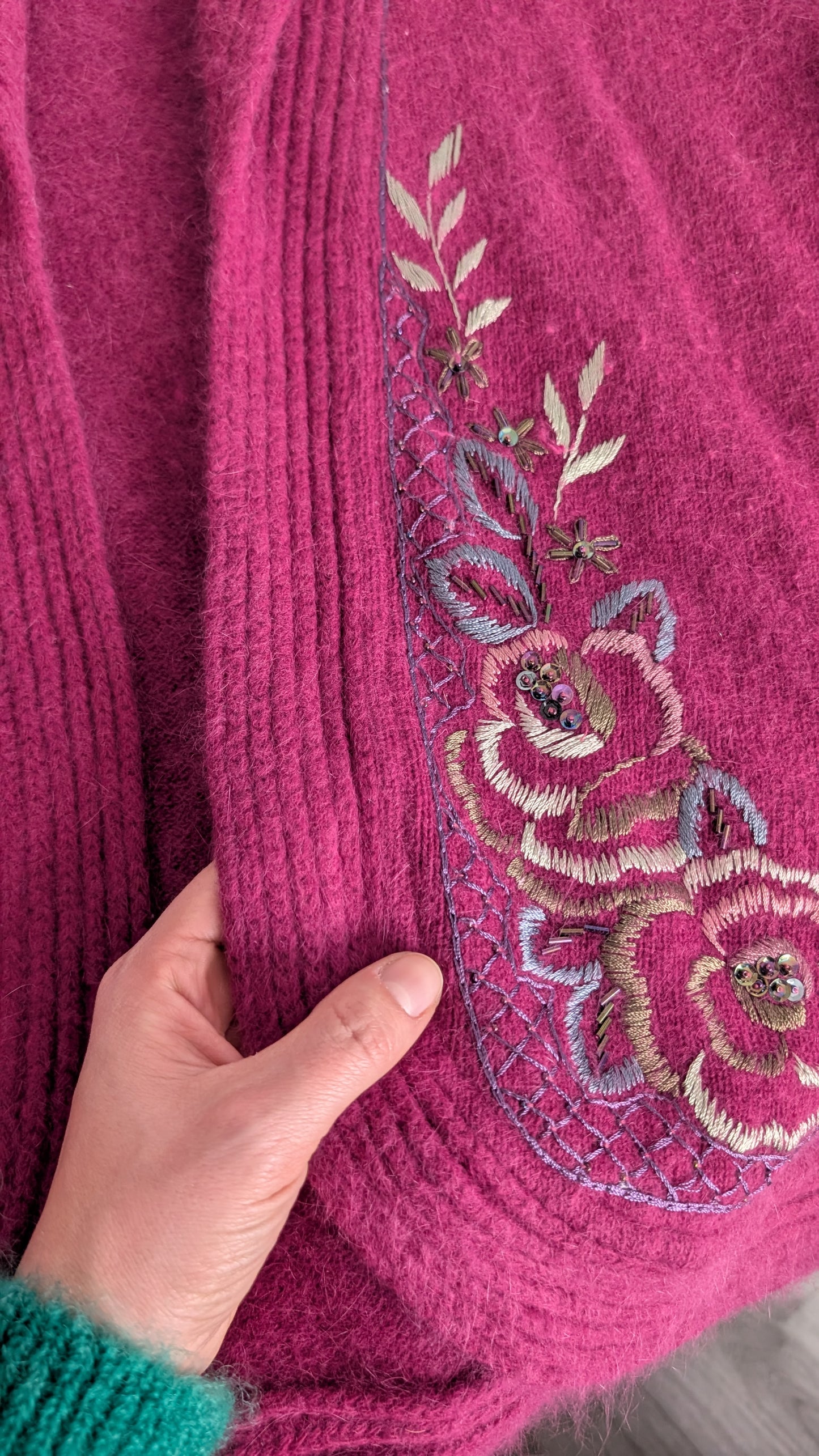 Cardigan angora taille du 34 au 42