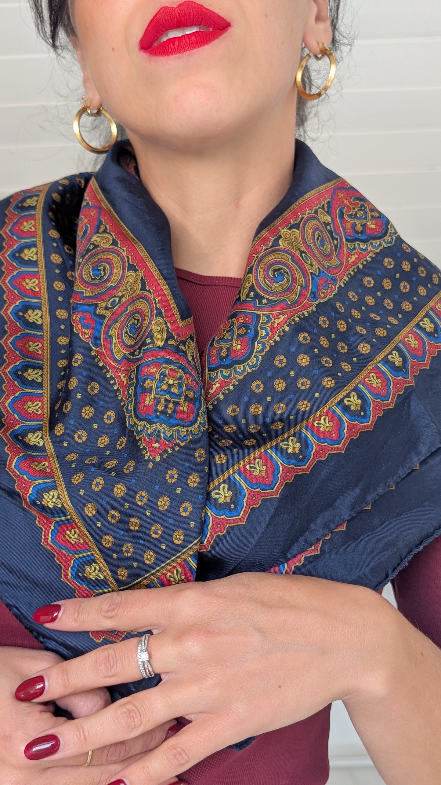 Foulard soie