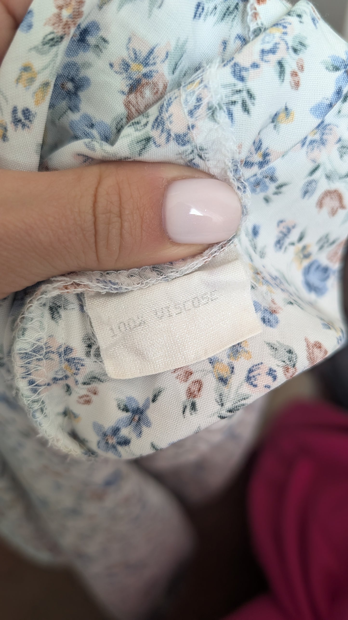 Robe romantique viscose 90s T42