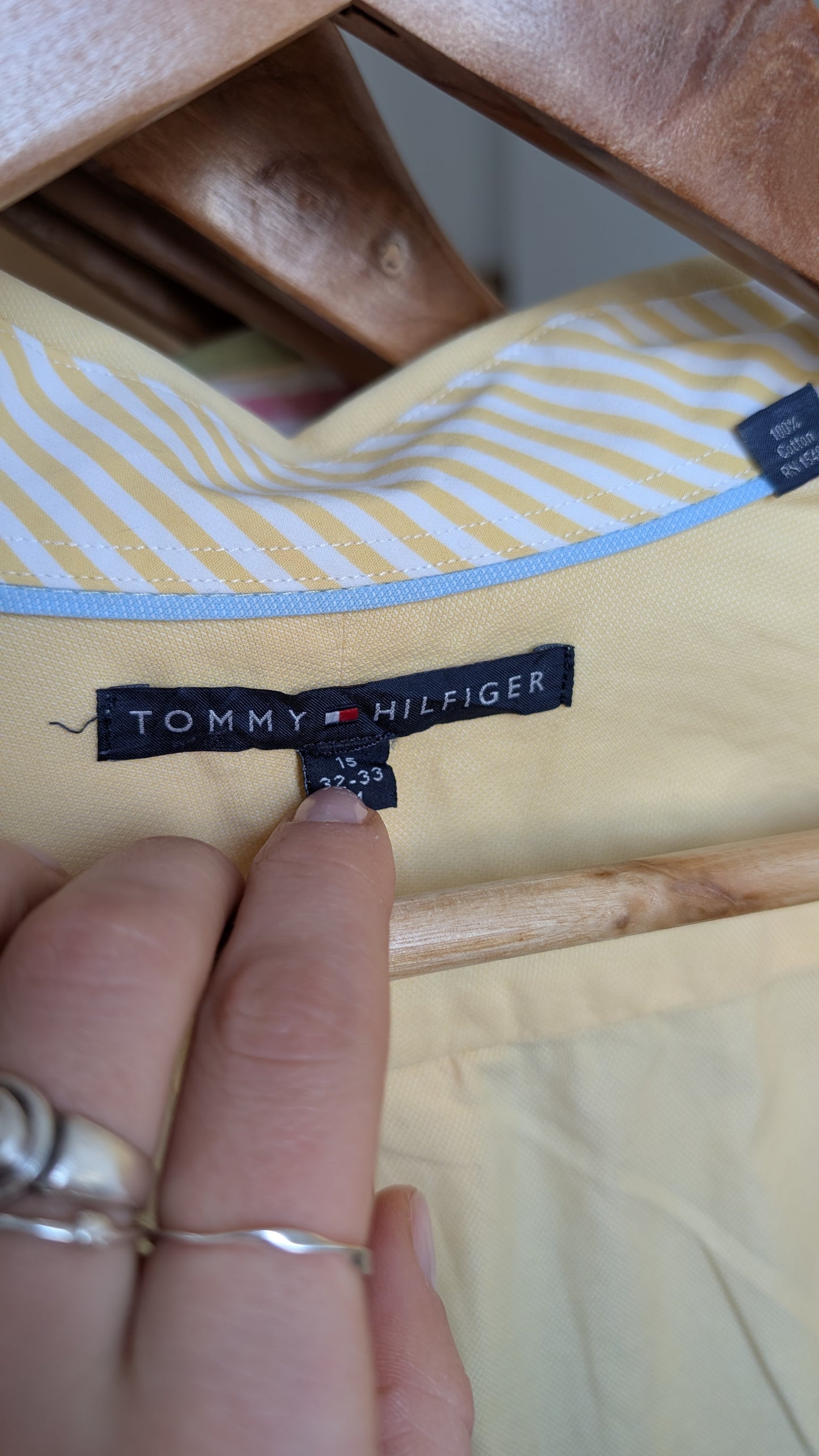 Chemise Tommy Hilfiger coton T40-42