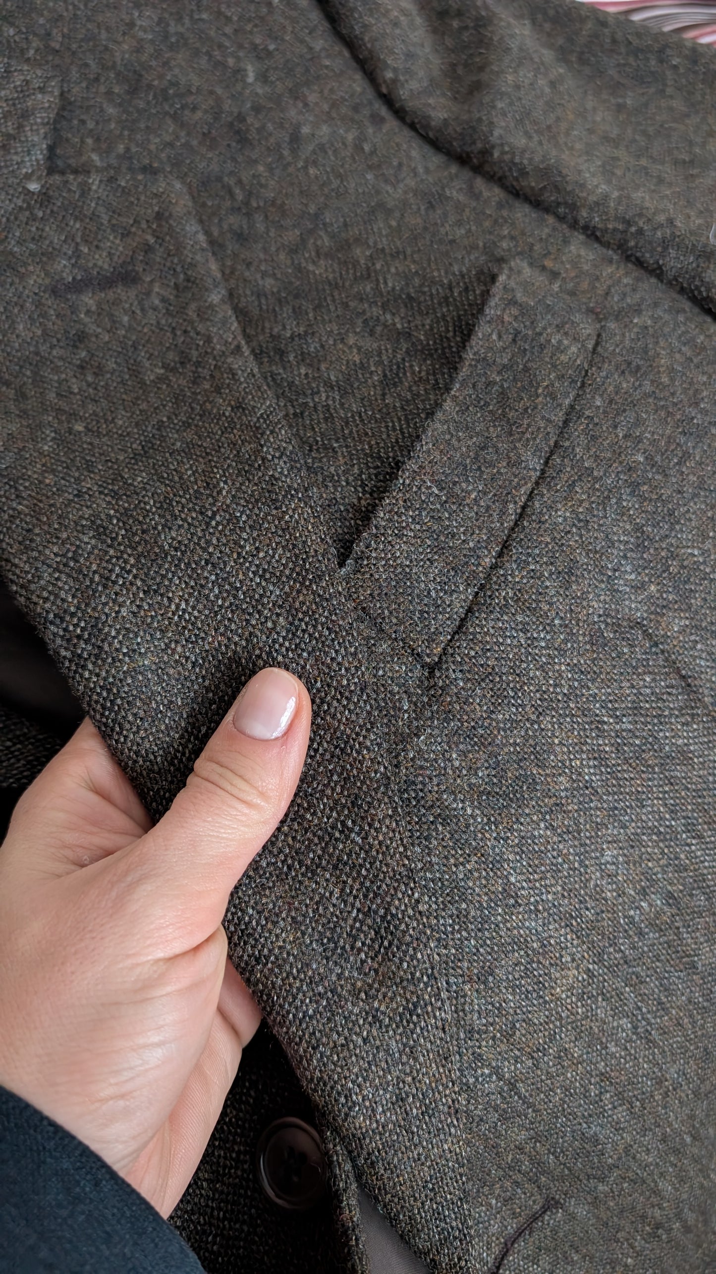 Blazer laine T42-44 en oversize