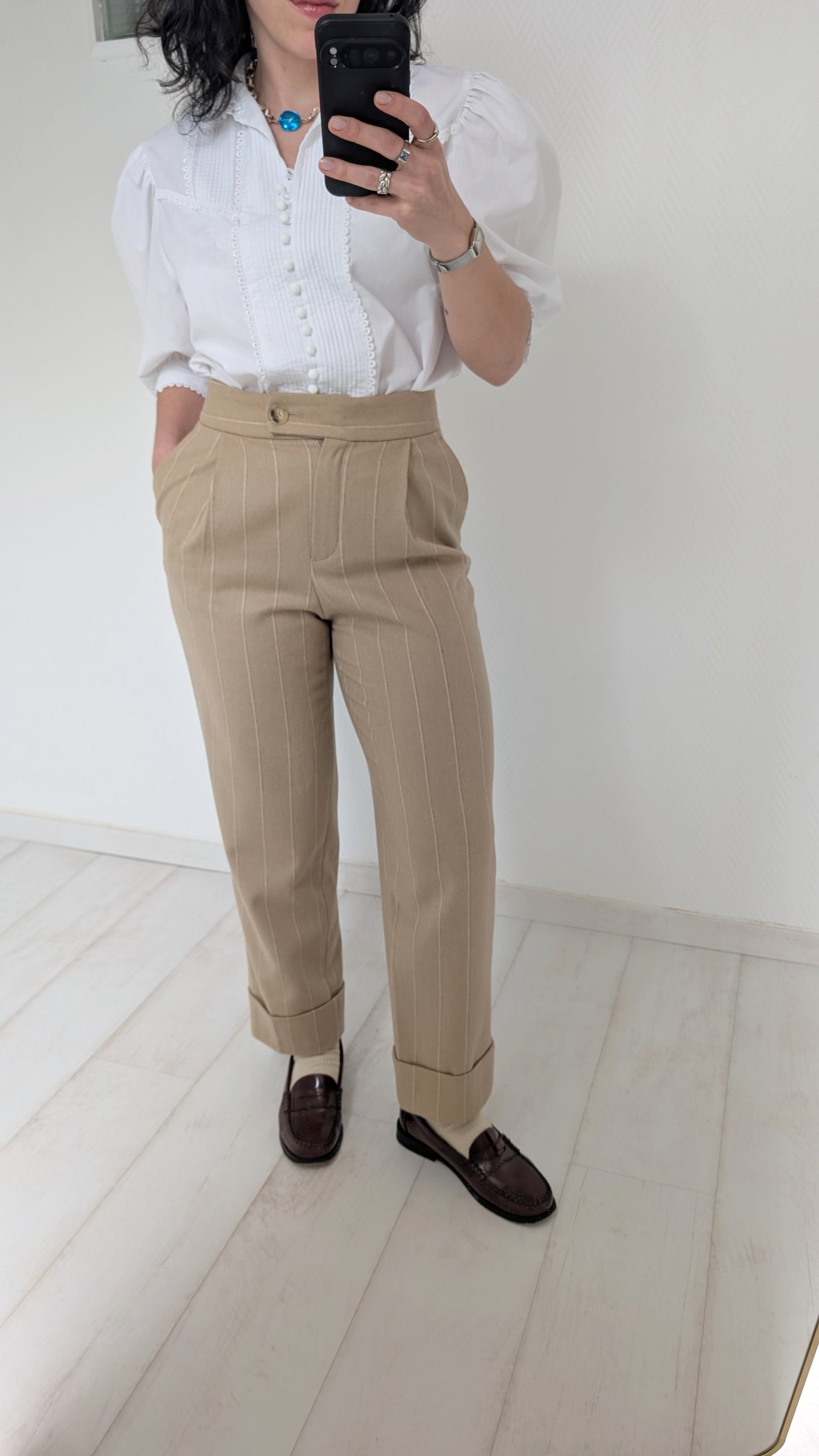 Pantalon à pinces T36