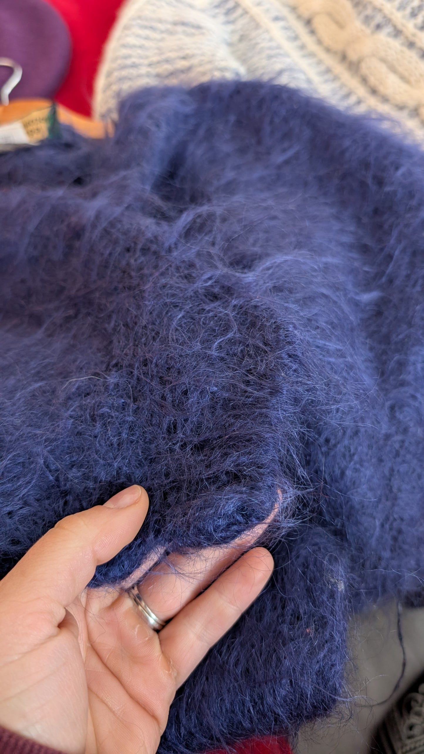 Pull mohair 80s du 34 au 44