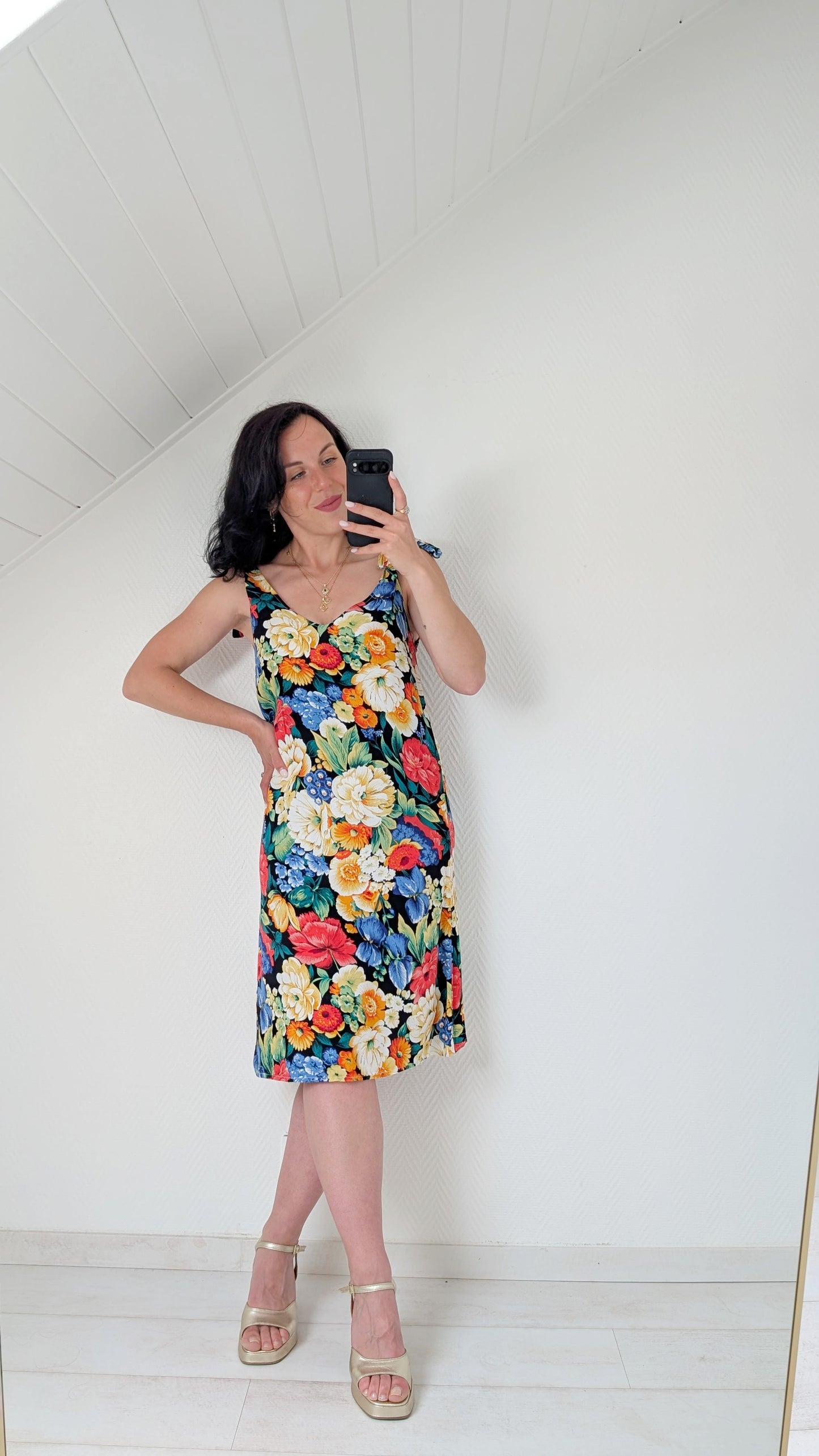 Robe 90s viscose T40-42