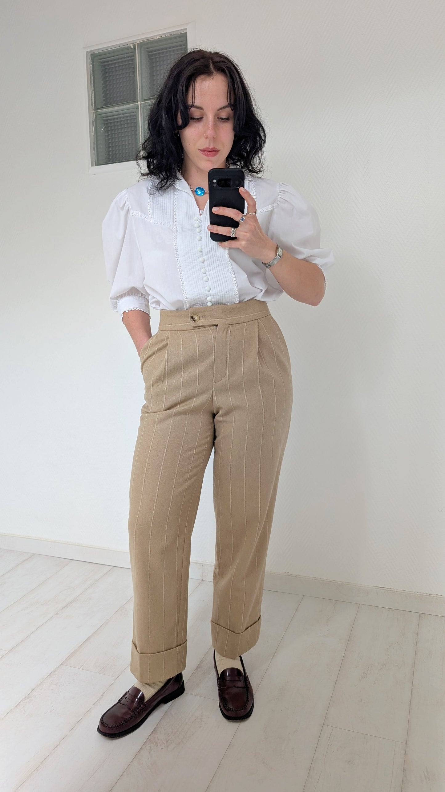 Pantalon à pinces T36
