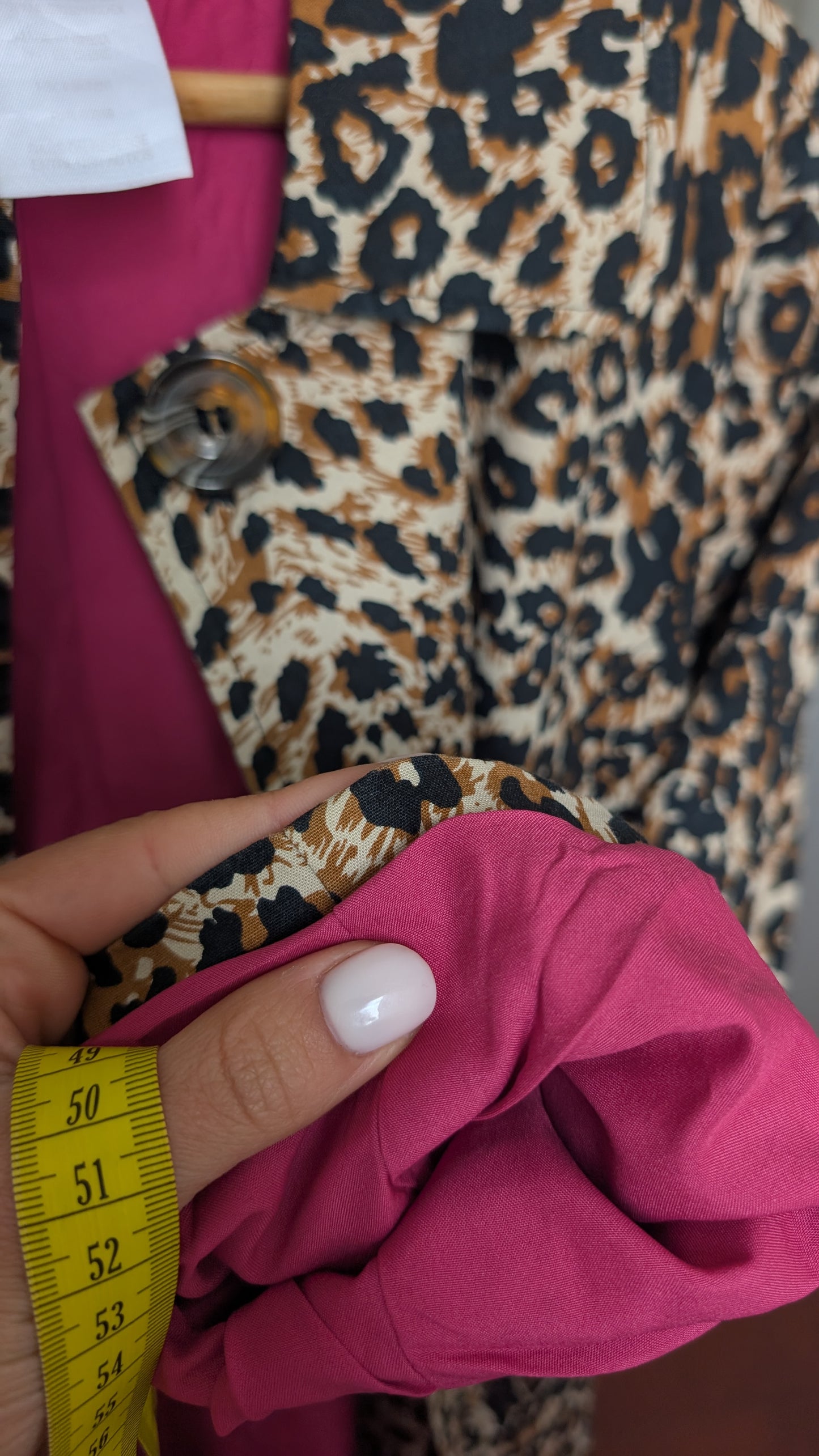 Trench coton léopard T40-42
