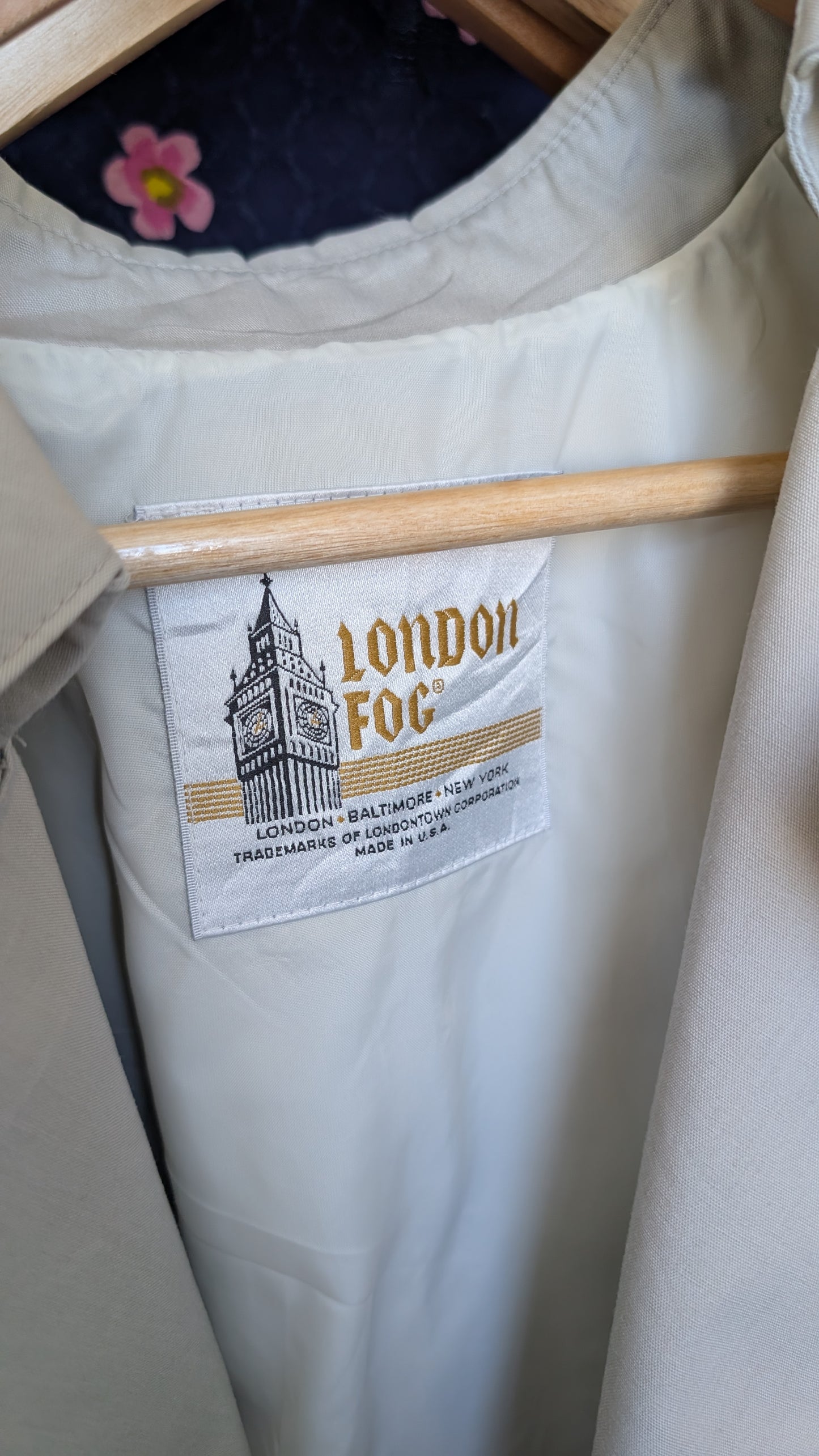 Trench 80s London Fog T40-42