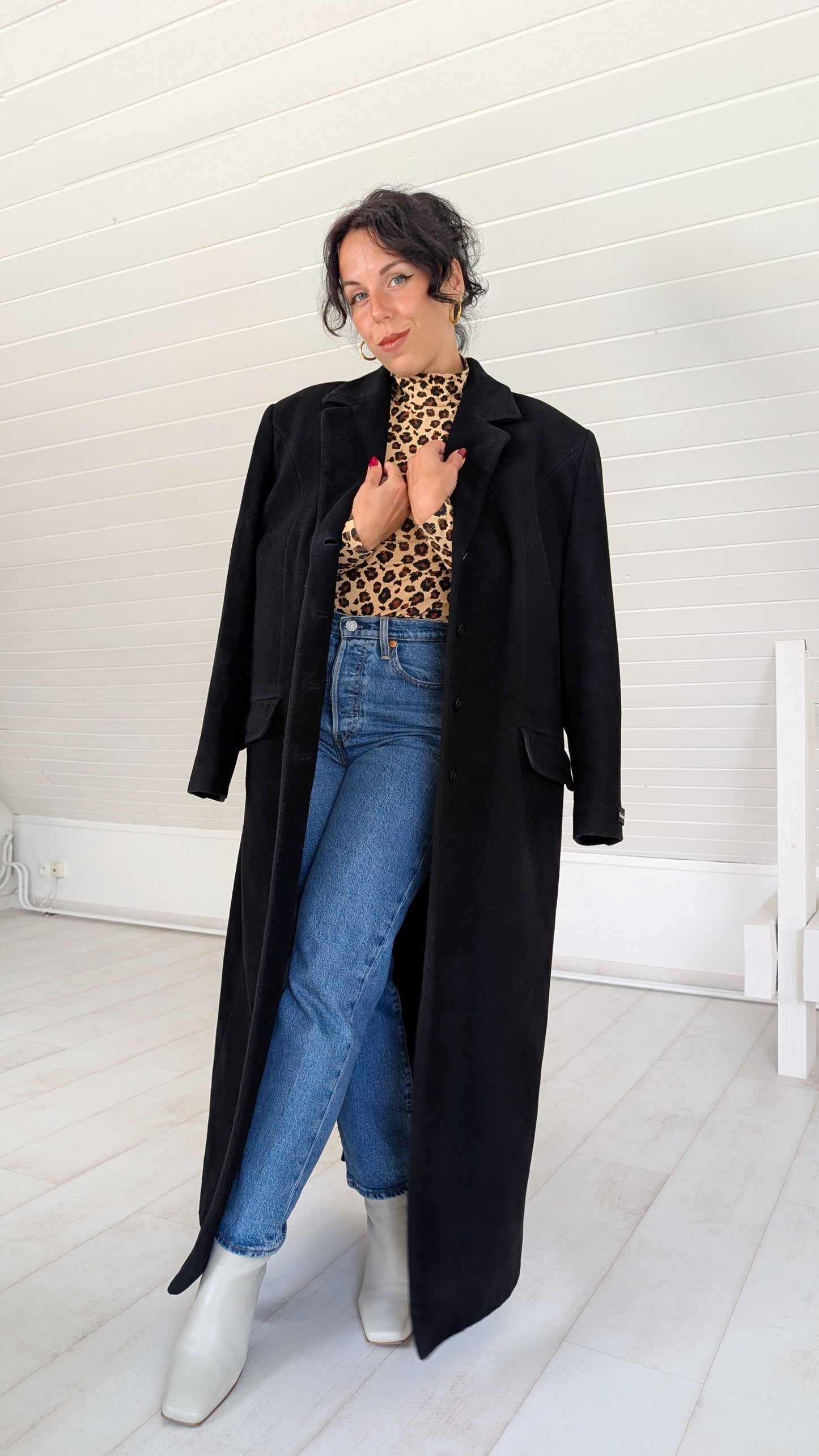 Manteau laine et cachemire T42