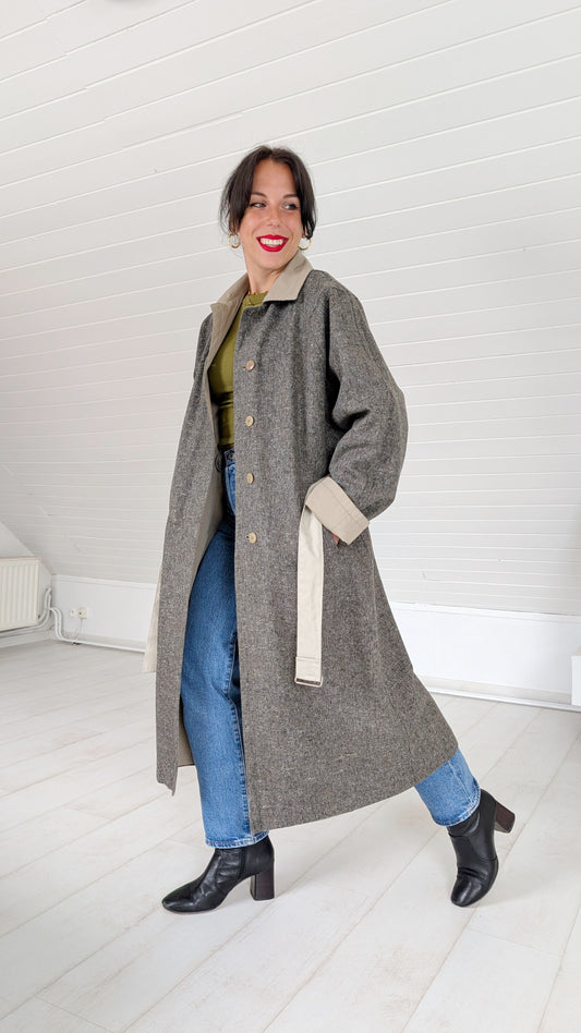 Manteau/Trench réversible 80 du 34 au 42