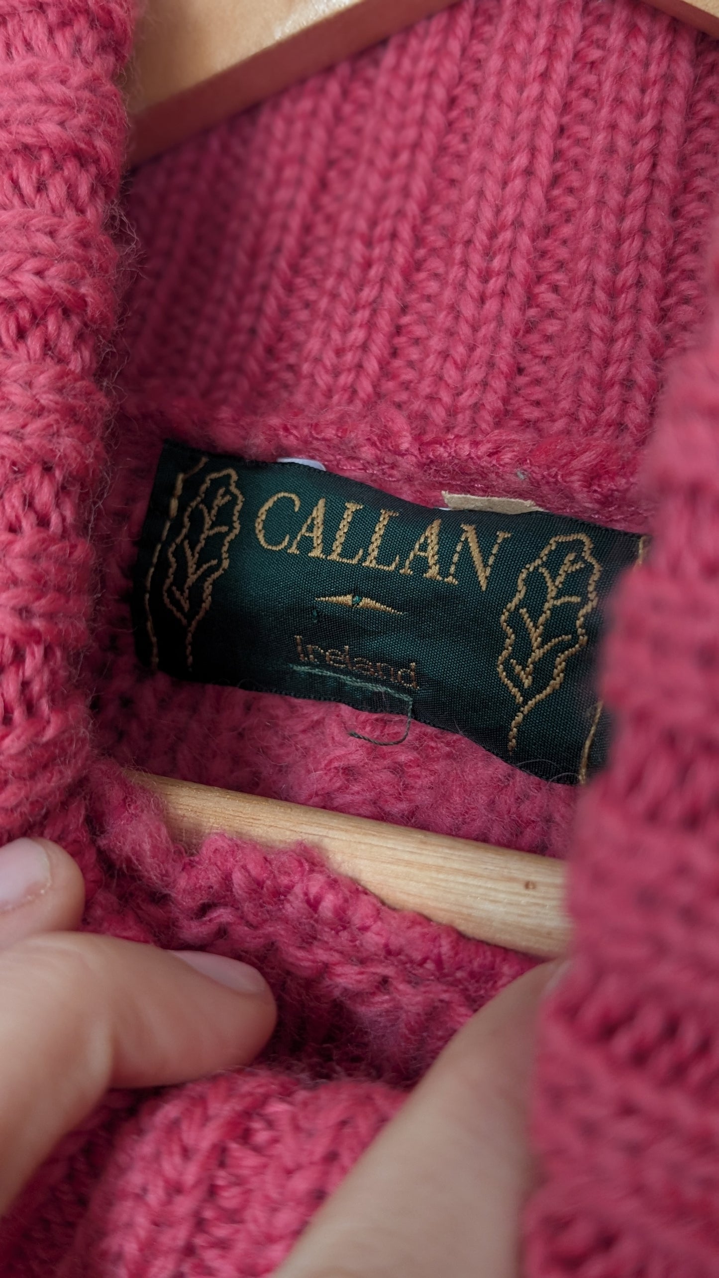 Pull laine mérinos irlandais T38