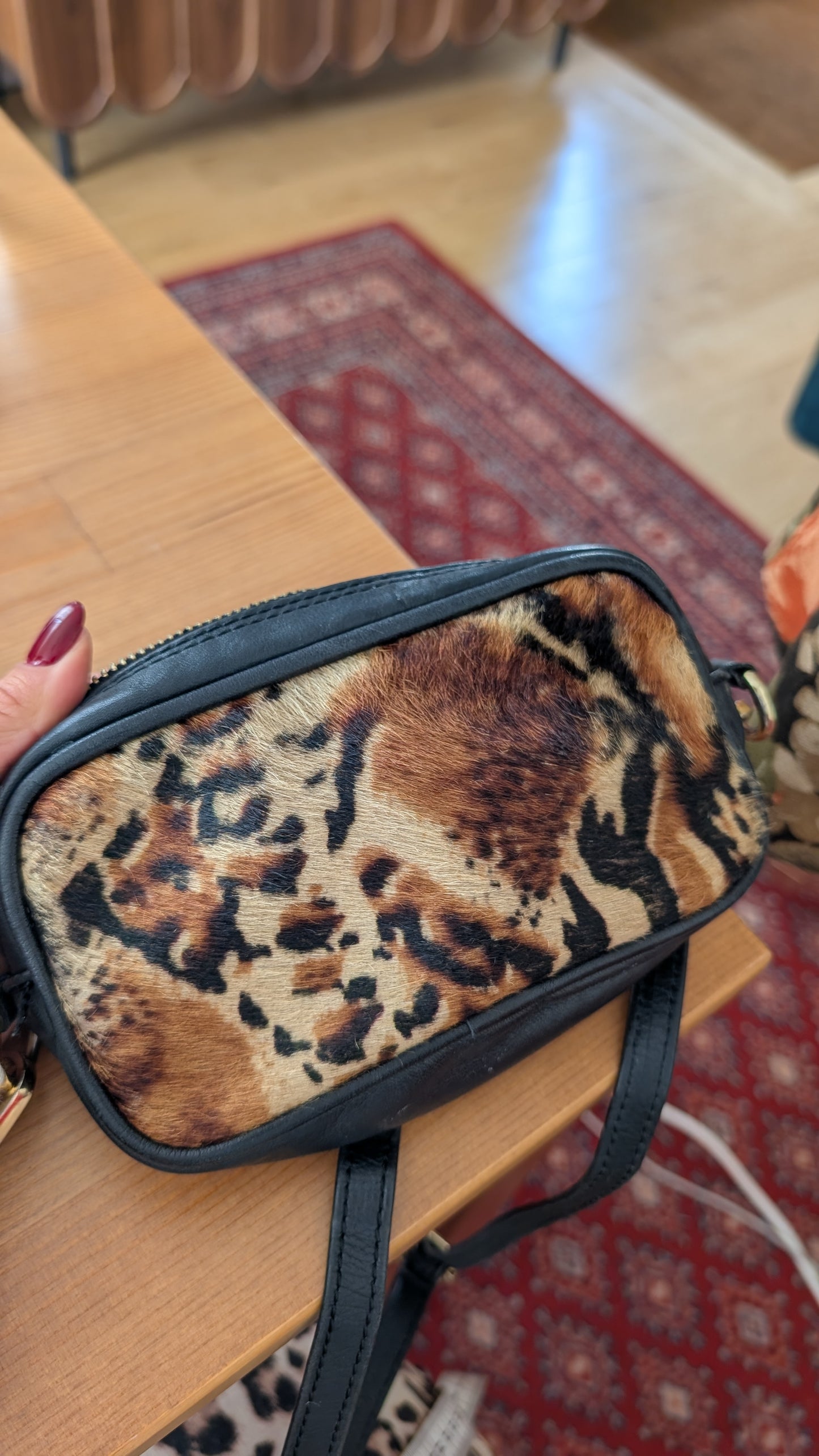 Sac bandoulière en cuir