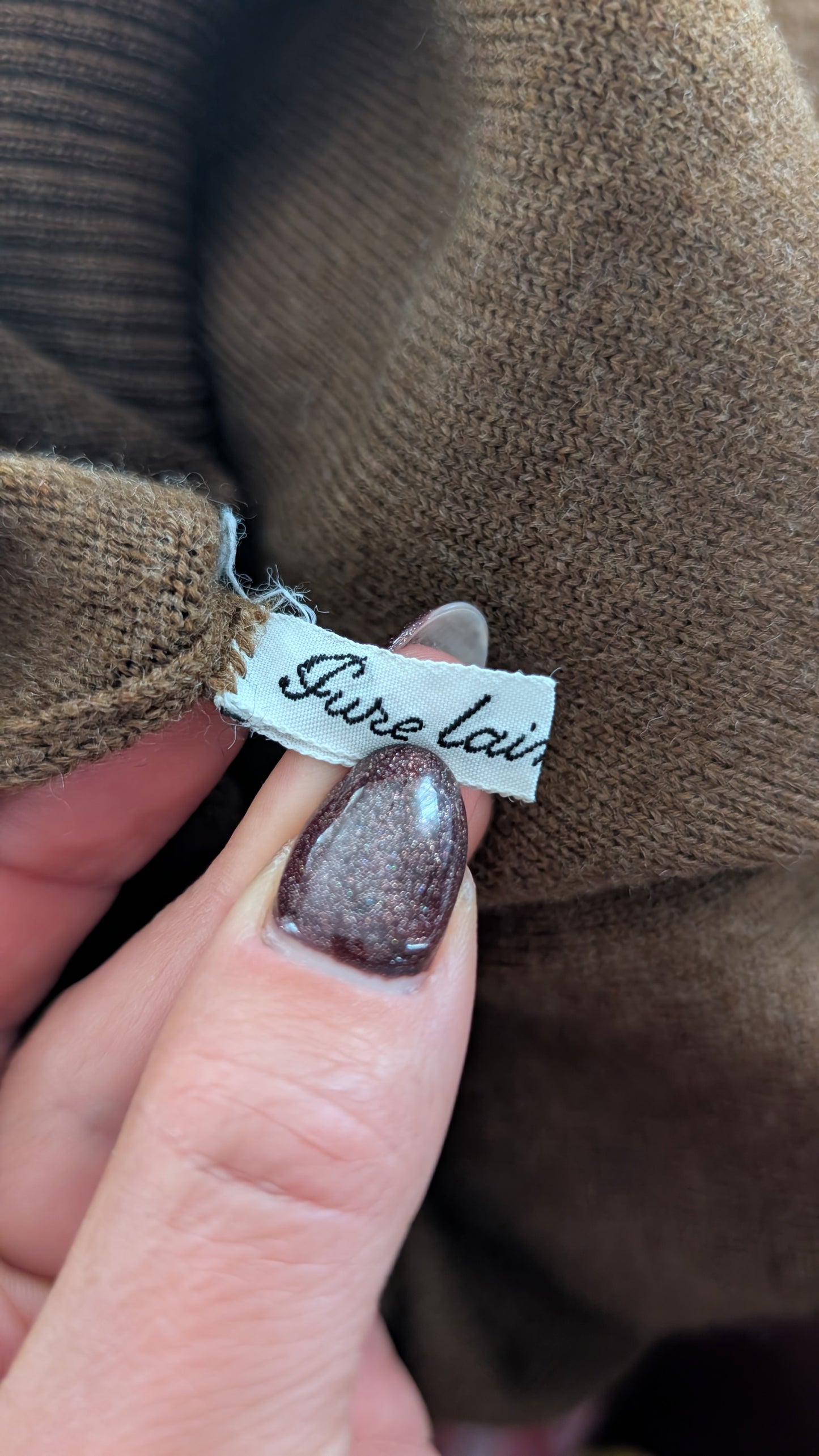 Pull polo 70s pure laine T38-40
