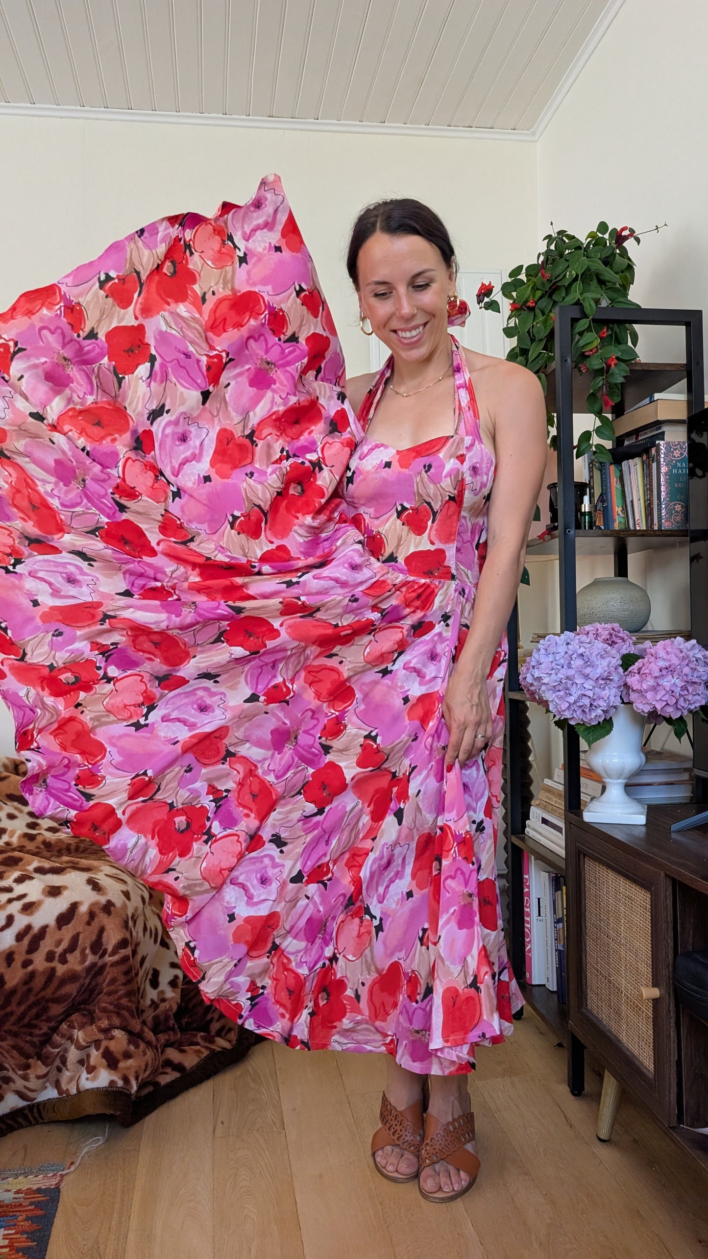 Robe 80s coton T36