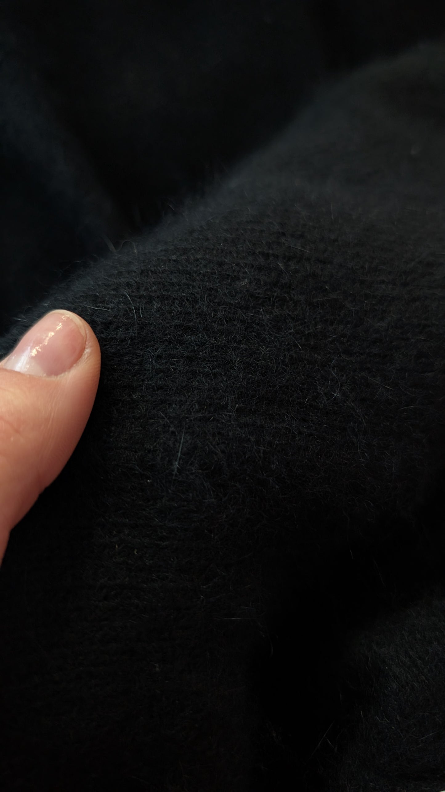 Cardigan laine et angora doux du 34 au 44