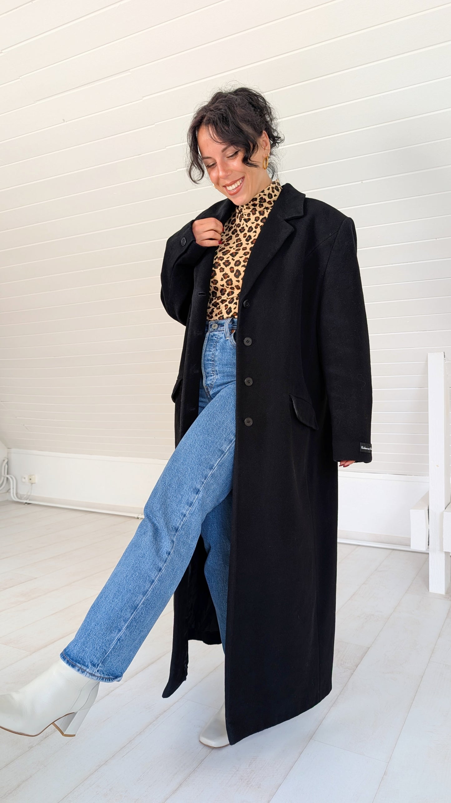 Manteau laine et cachemire T42