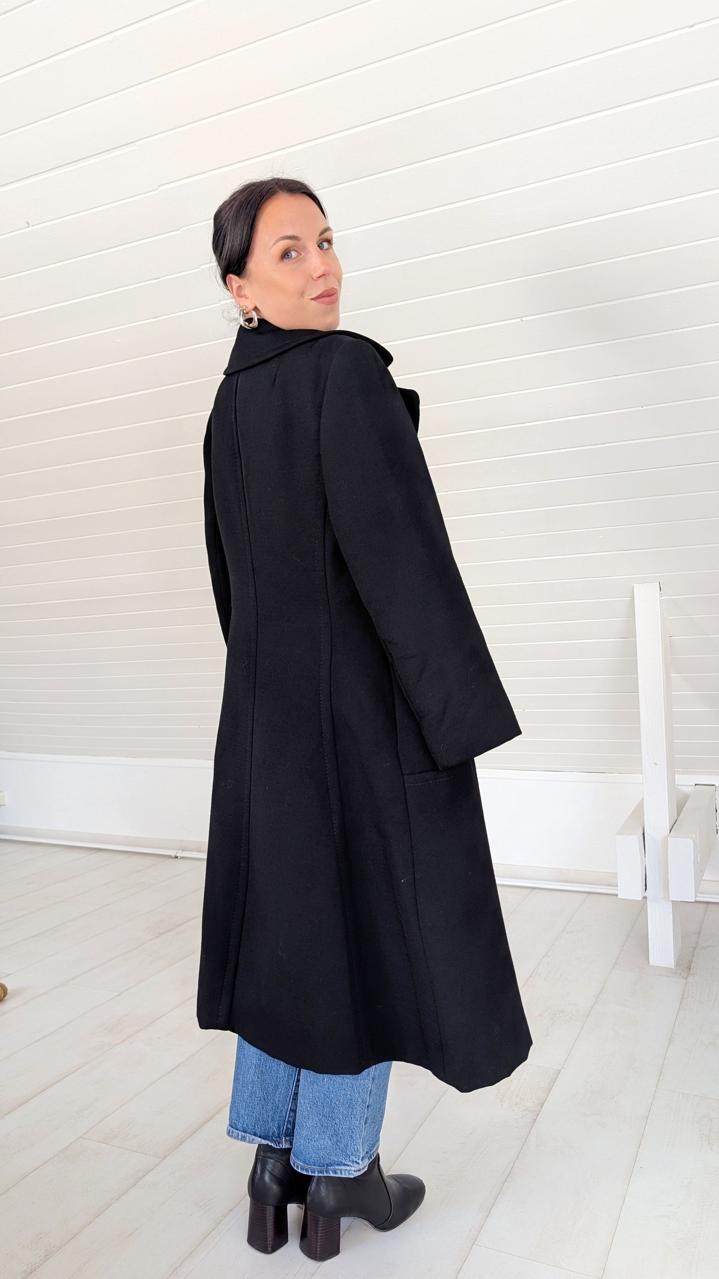 Manteau pure laine 1960 T40