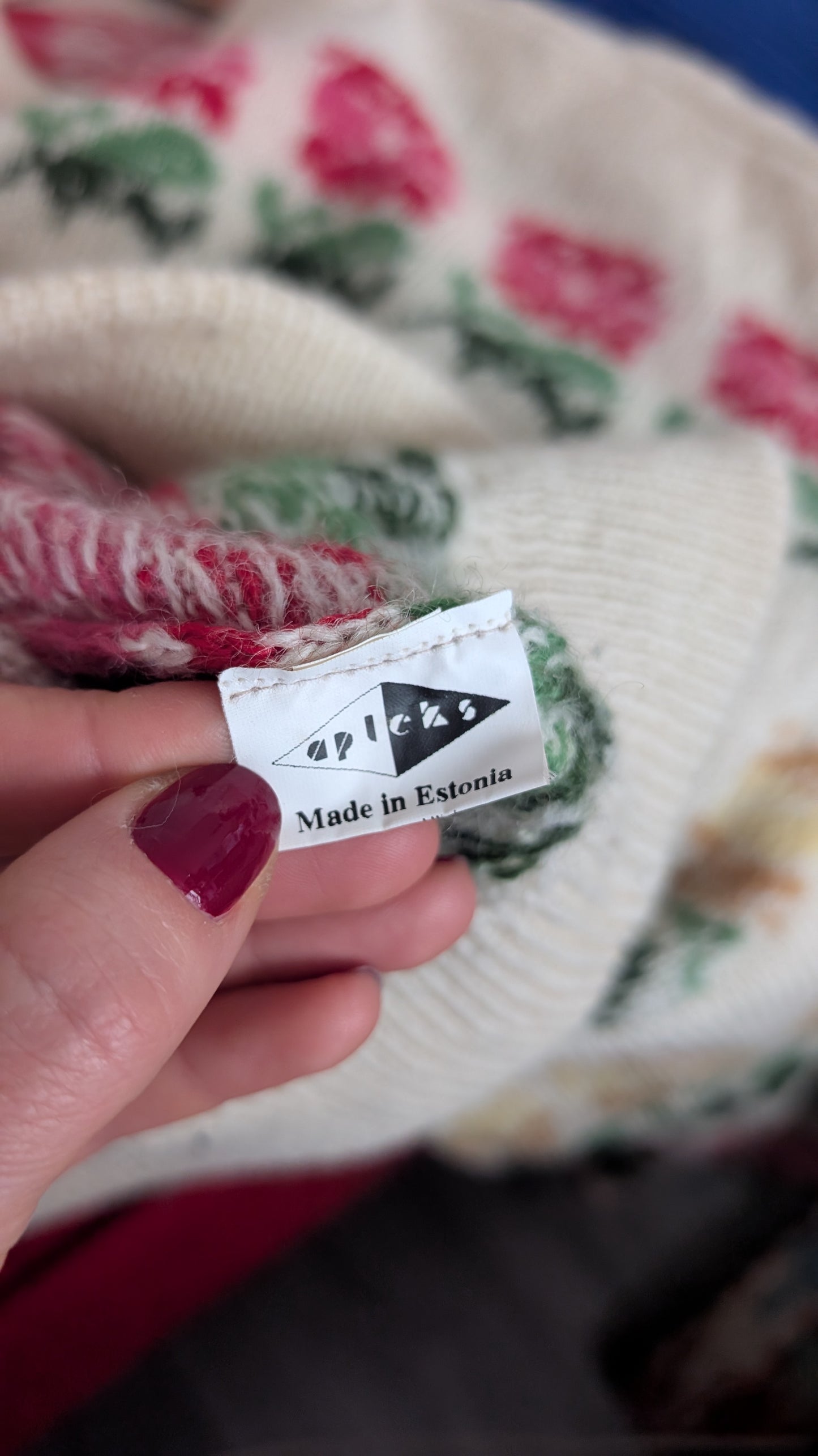 Pull 80s laine jusqu'à T44