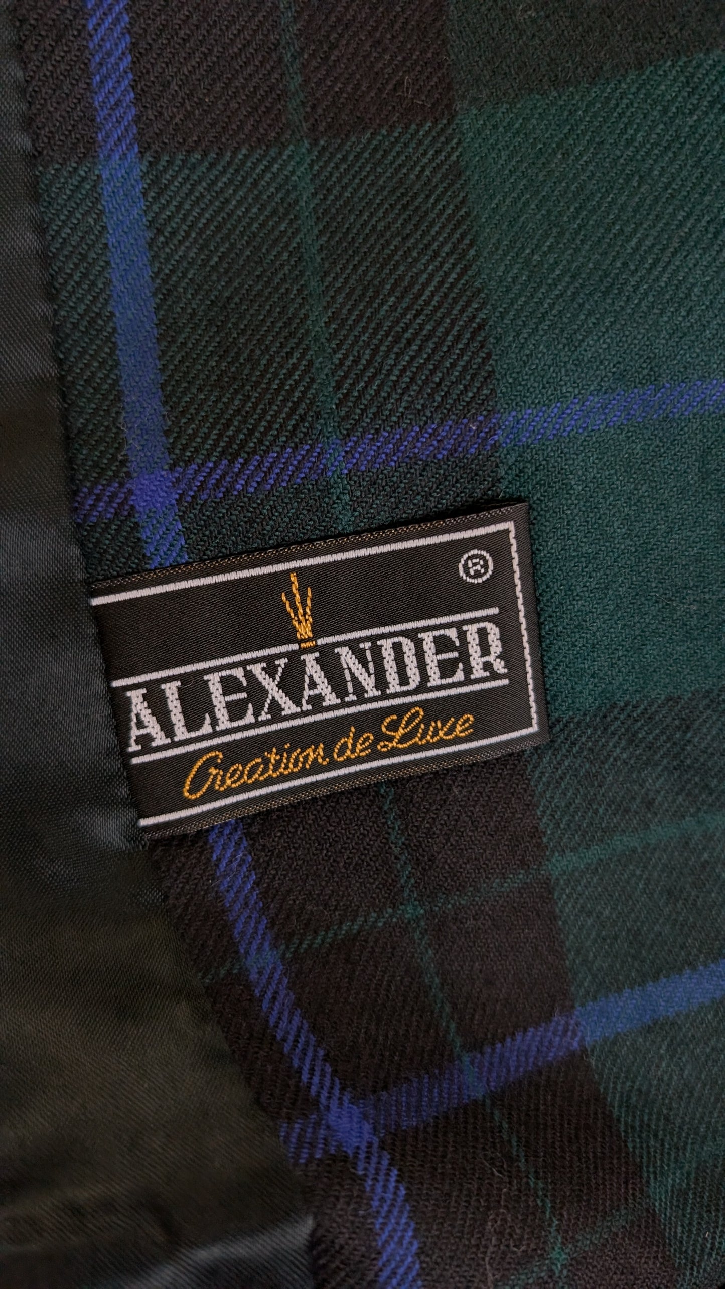 Blazer 80s pure laine T42