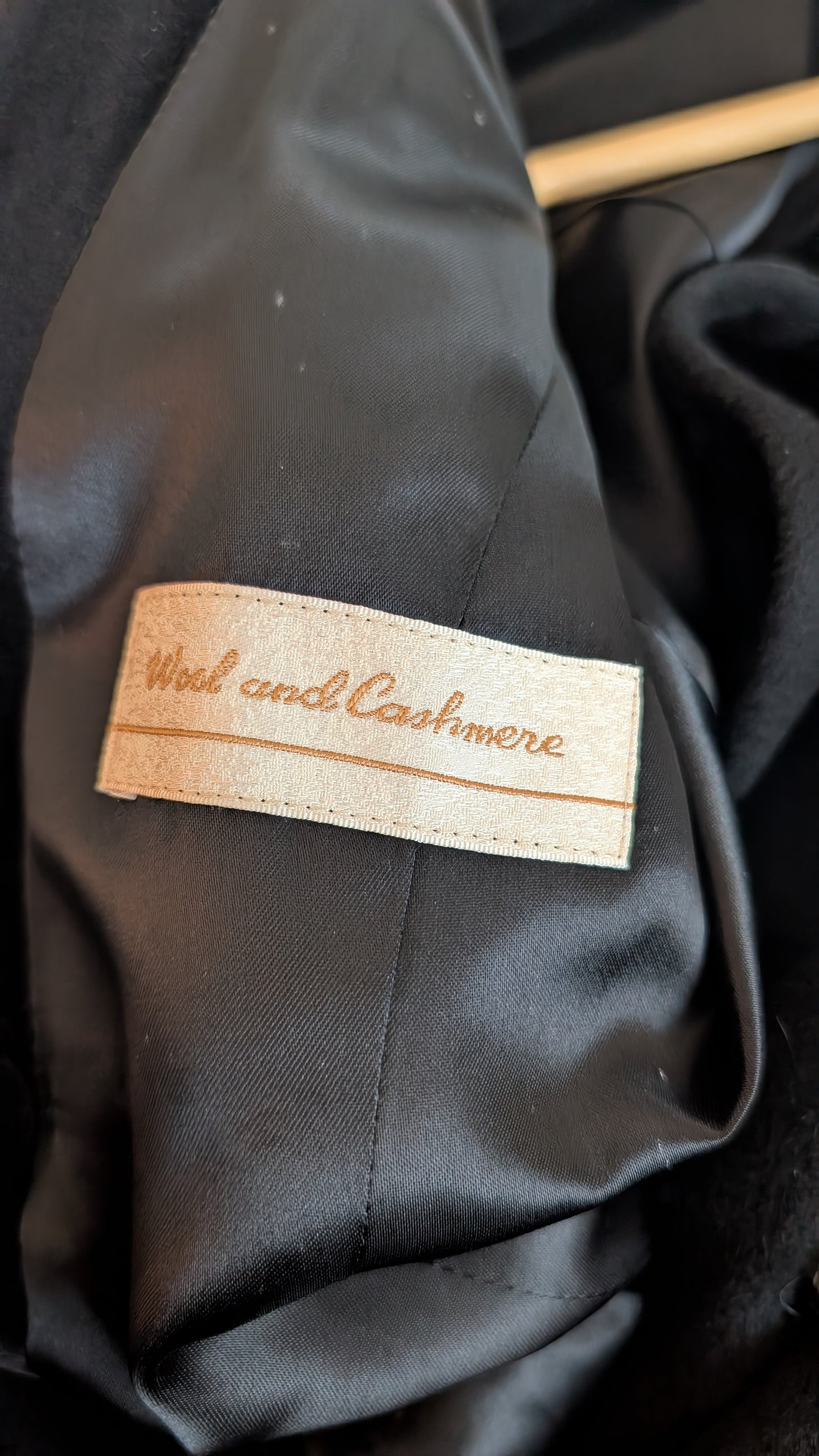 Manteau laine et cachemire T38