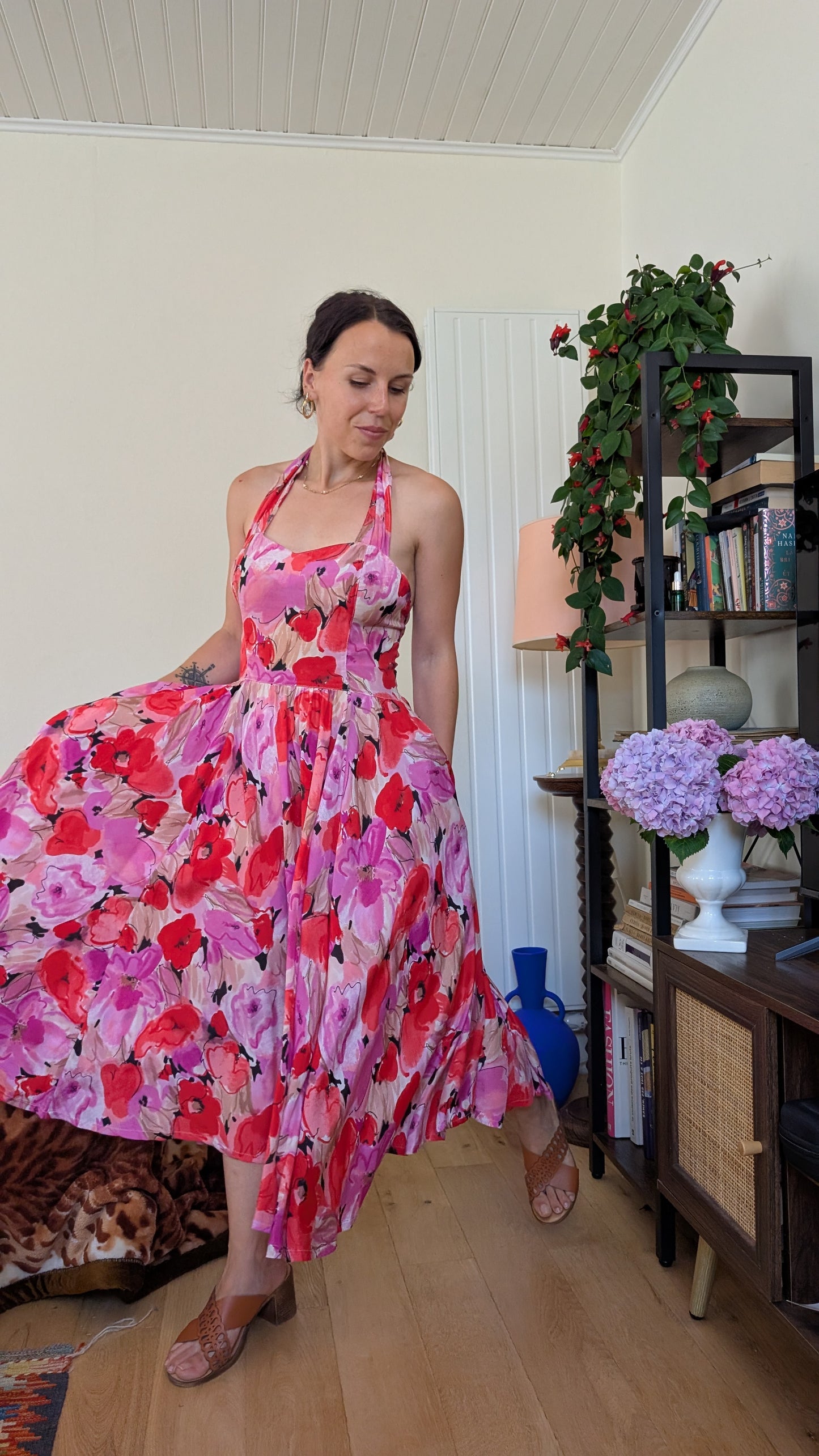 Robe 80s coton T36