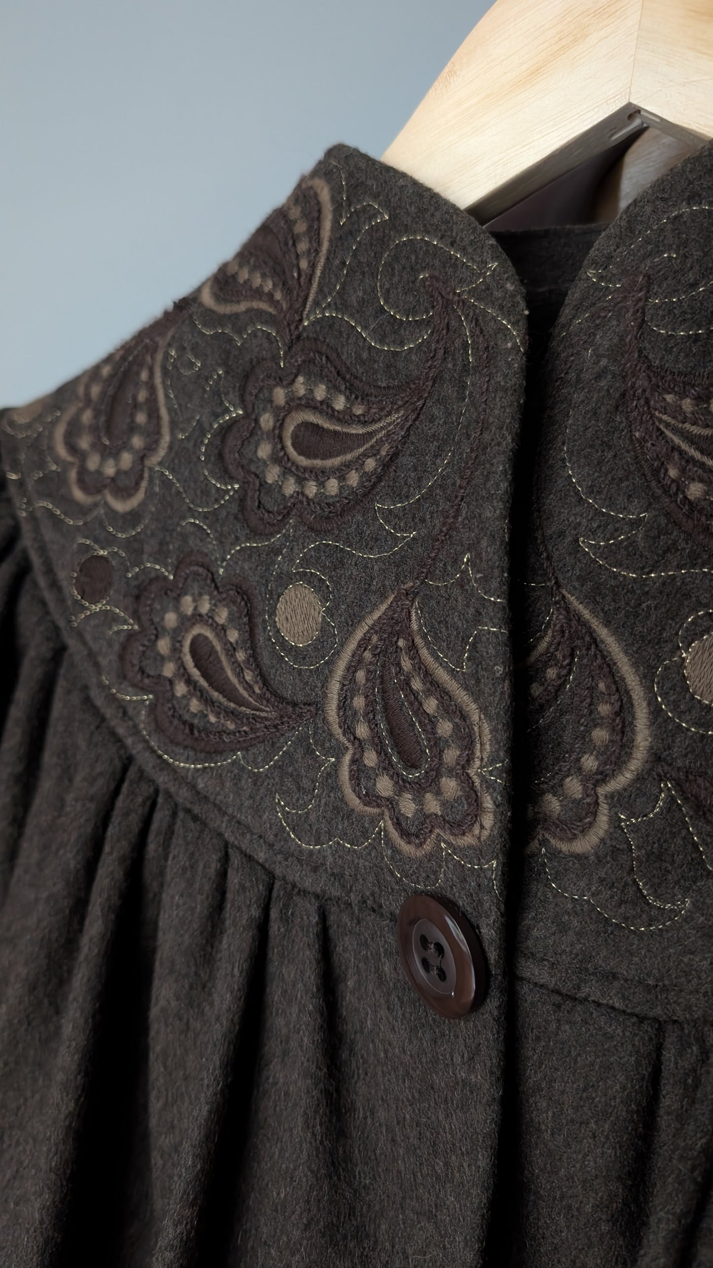 Manteau rare en laine T36