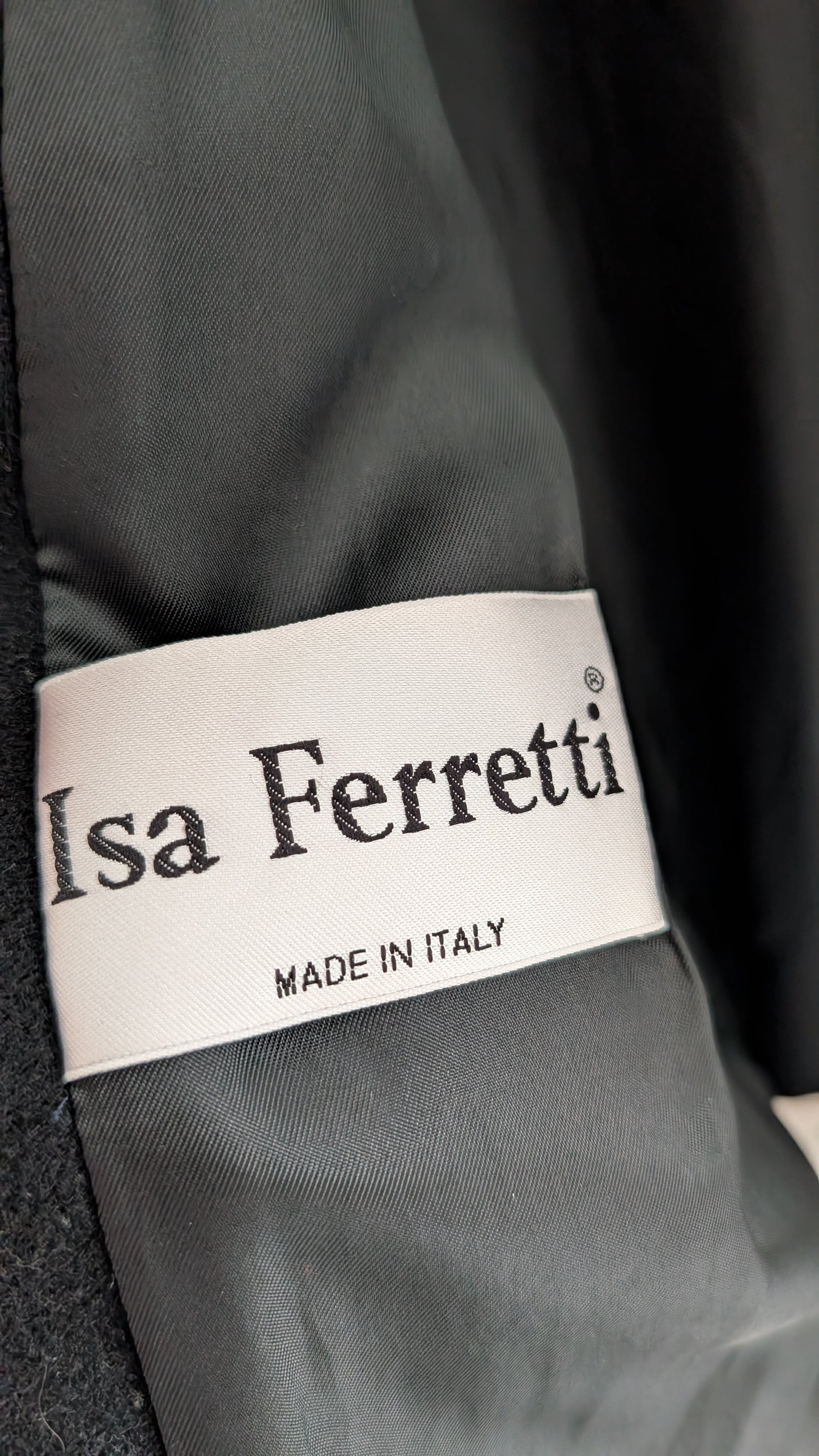 Manteau 80s laine et cachemire T40-42