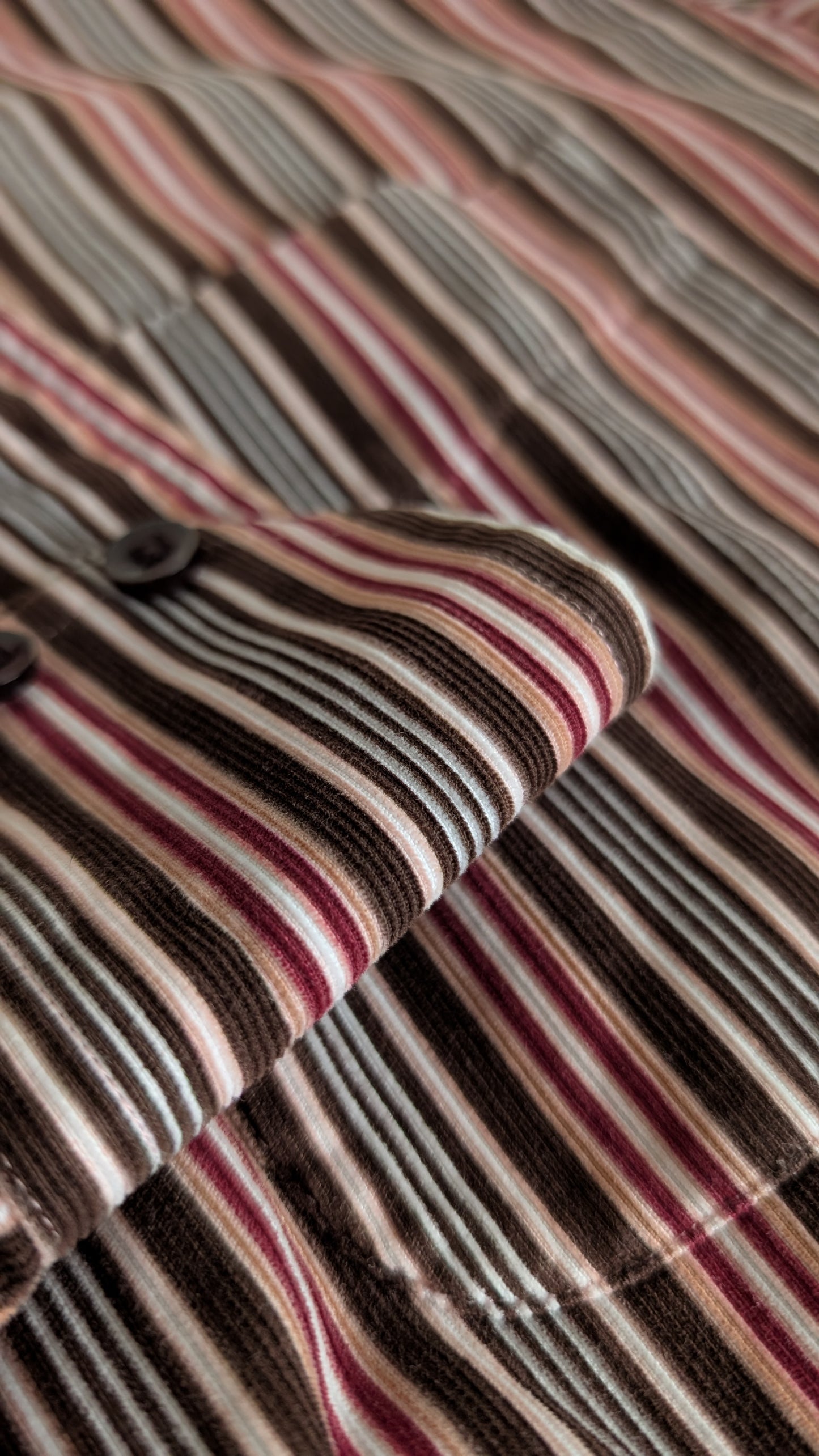 Chemise velours de coton jusqu'à 44