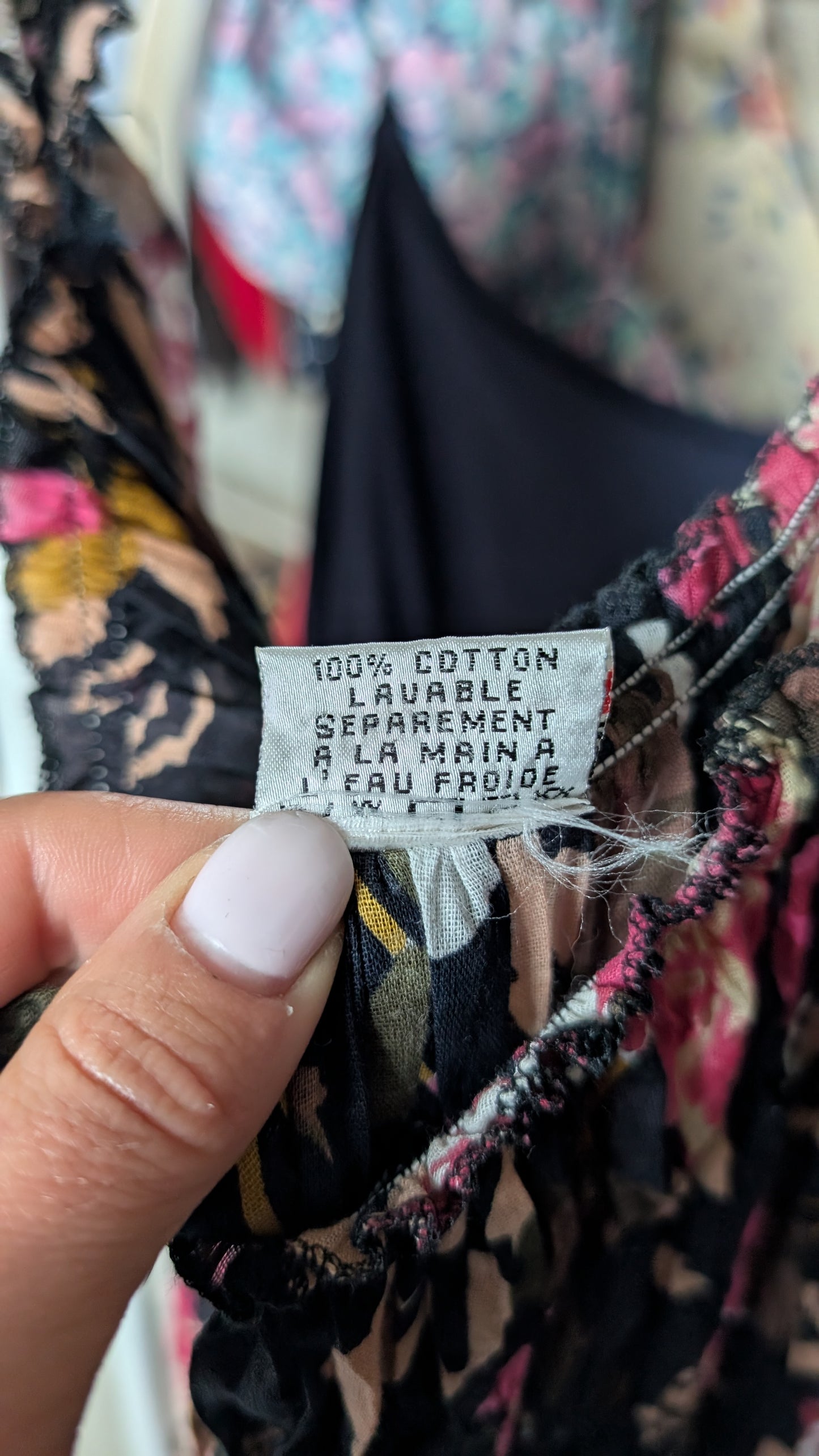 Robe ample coton du 38 au 42